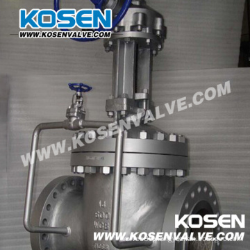 API Cast Steel Gate Valve with Bypass Valve